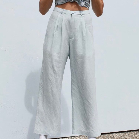 Lily Ashwell Light Purple Corduroy Pants - Picture 3 of 5